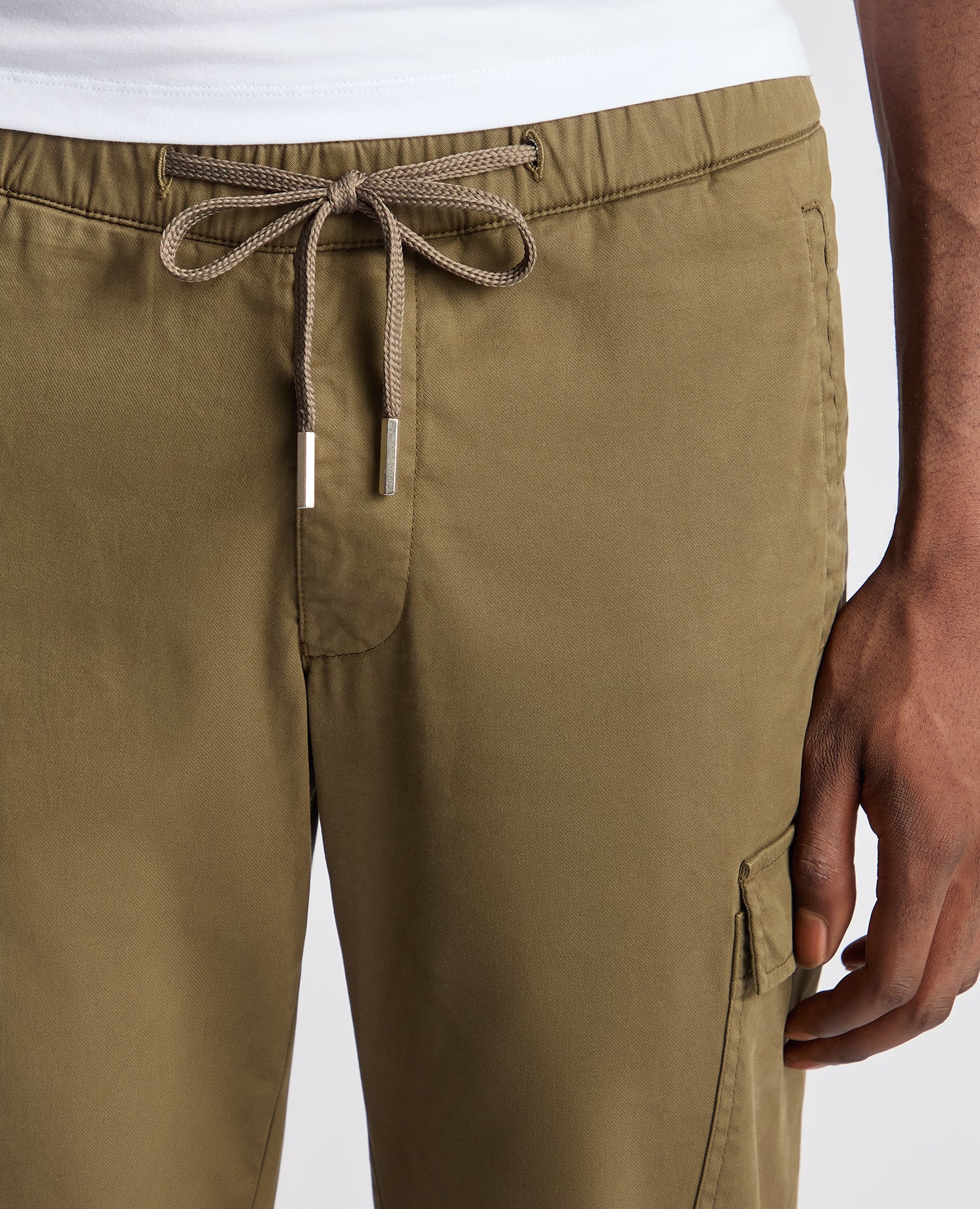 Slim Fit Cotton Stretch Cargos - Image 4