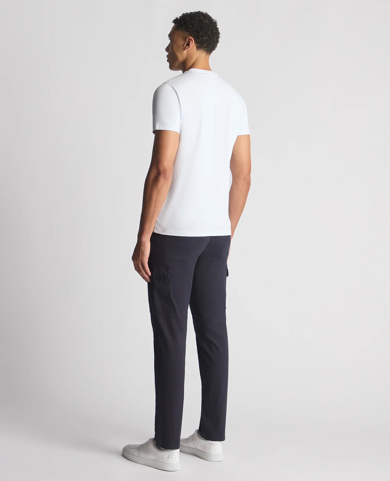 Slim Fit Cotton Stretch Cargos - Image 3
