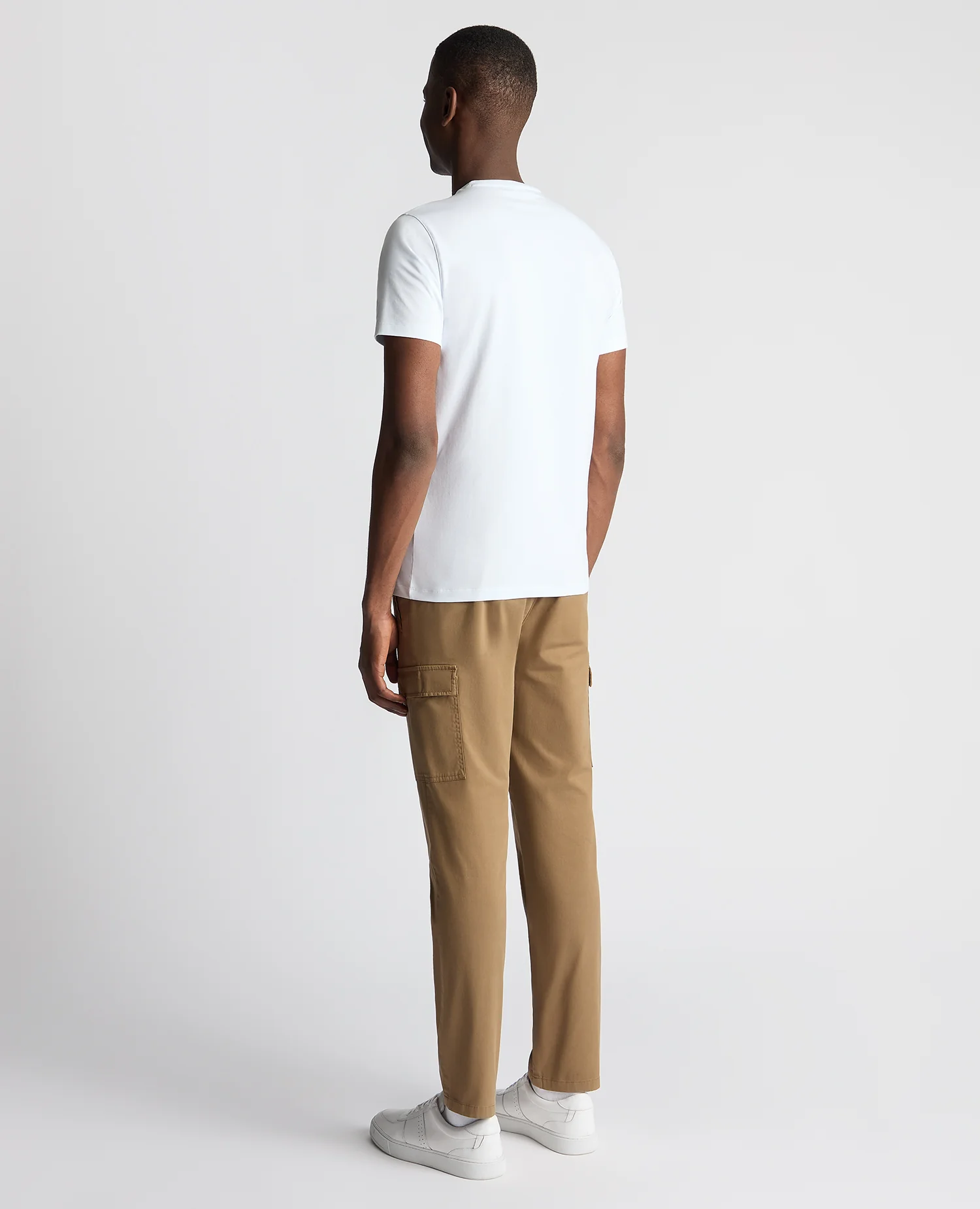 Slim Fit Cotton Stretch Cargos - Image 3