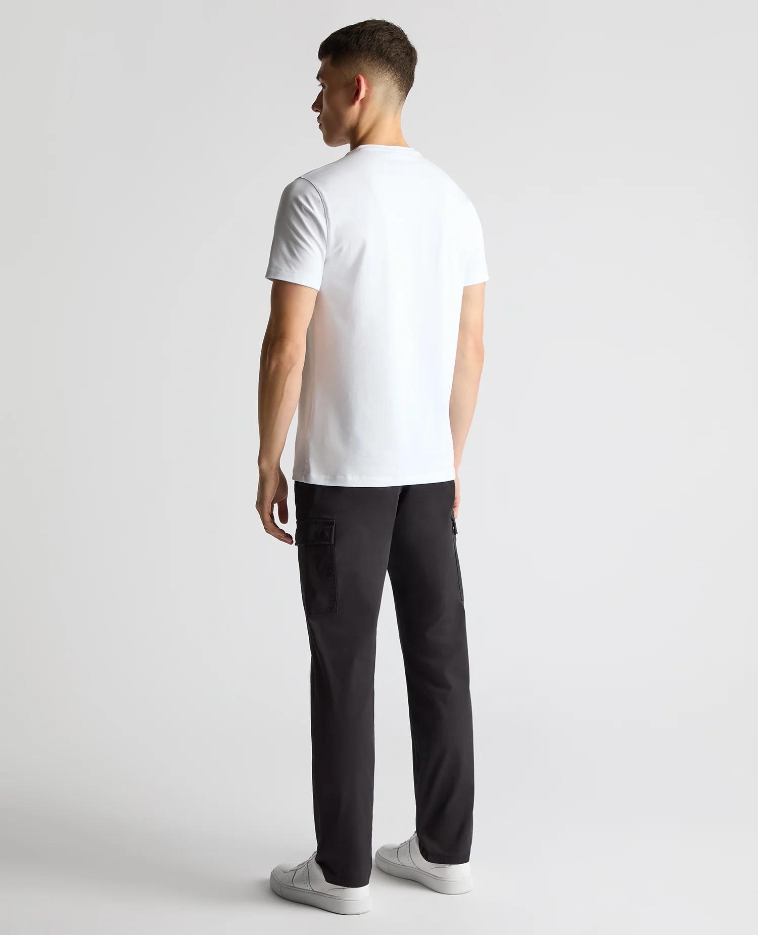 Slim Fit Cotton Stretch Cargos - Image 3