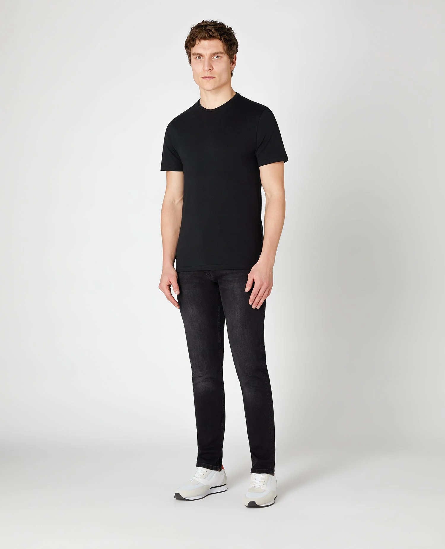 Slim Fit Cotton Stretch Jeans - Image 2