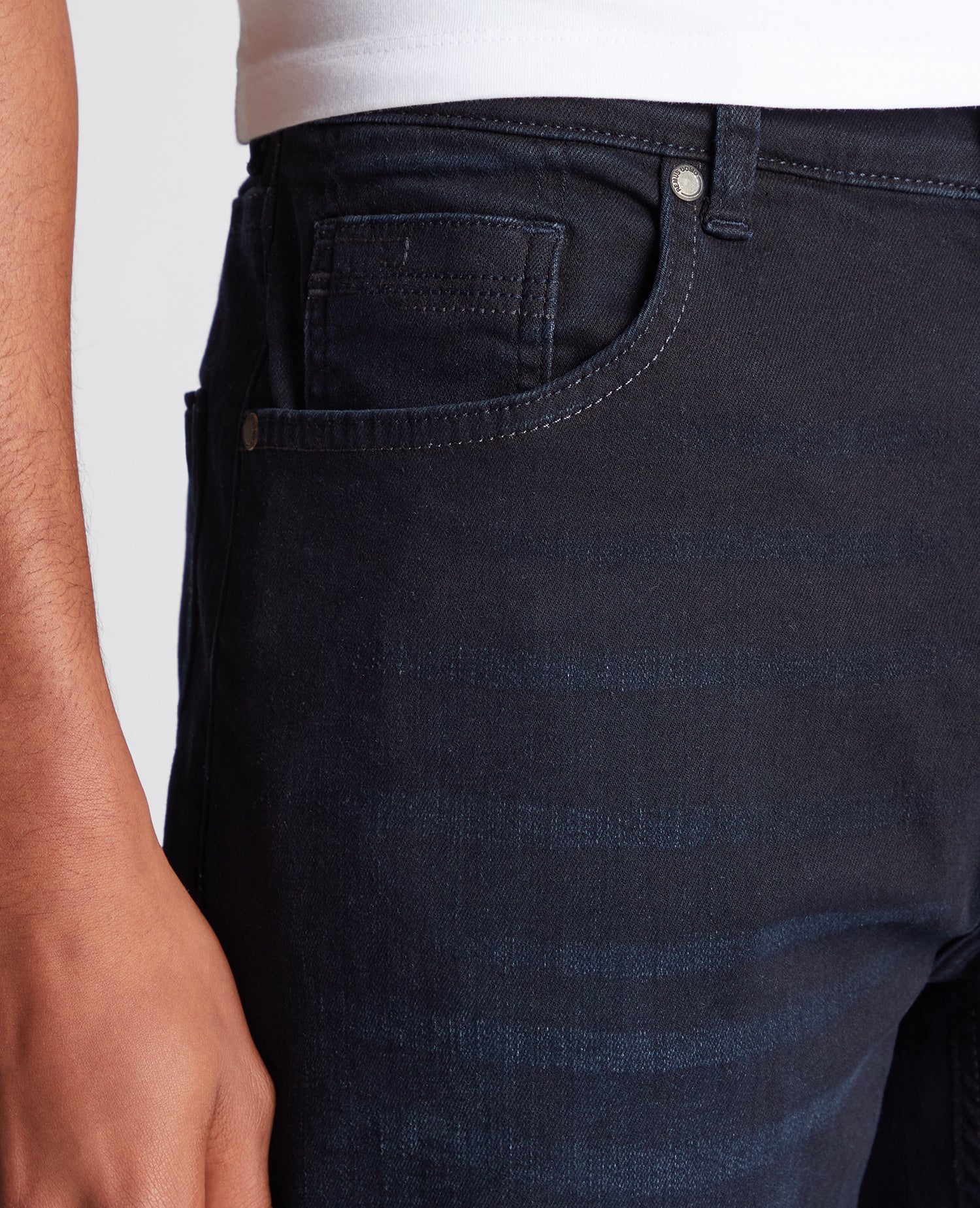 Rogan Straight Leg Eco Cotton-Stretch Jeans - Image 4