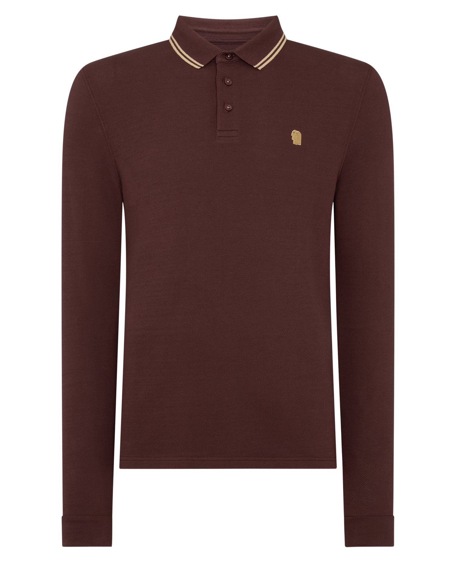 Contrast Collar Cotton-Stretch Polo - Image 6