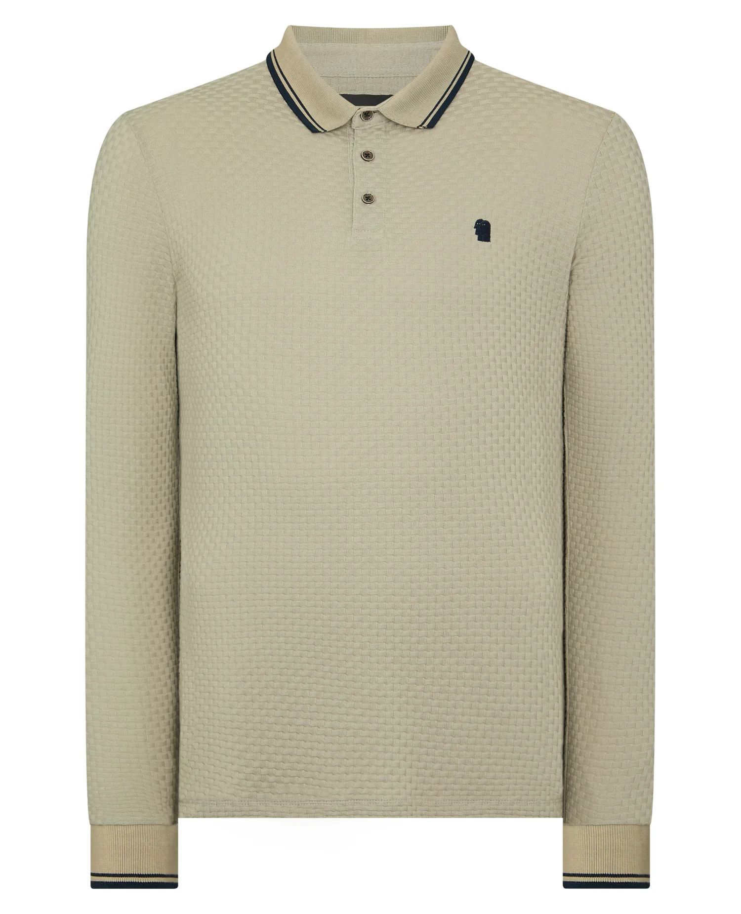 Contrast Collar Jersey Polo - Image 5