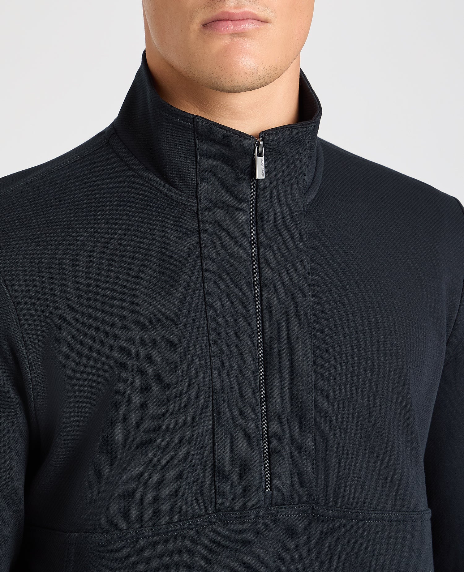 Half-Zip Jersey Sweatshirt - Image 5