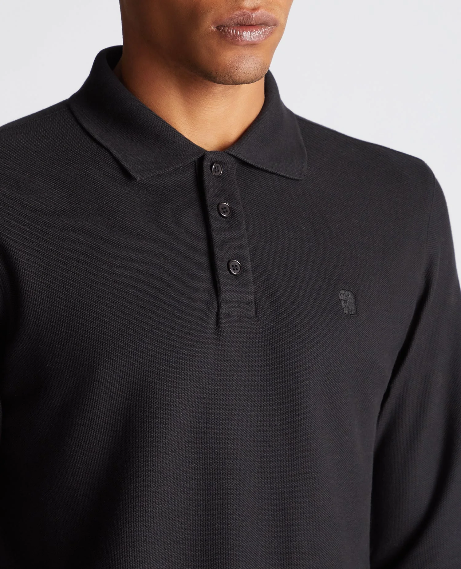 Slim Fit Cotton-Stretch Pique Polo Shirt - Image 5