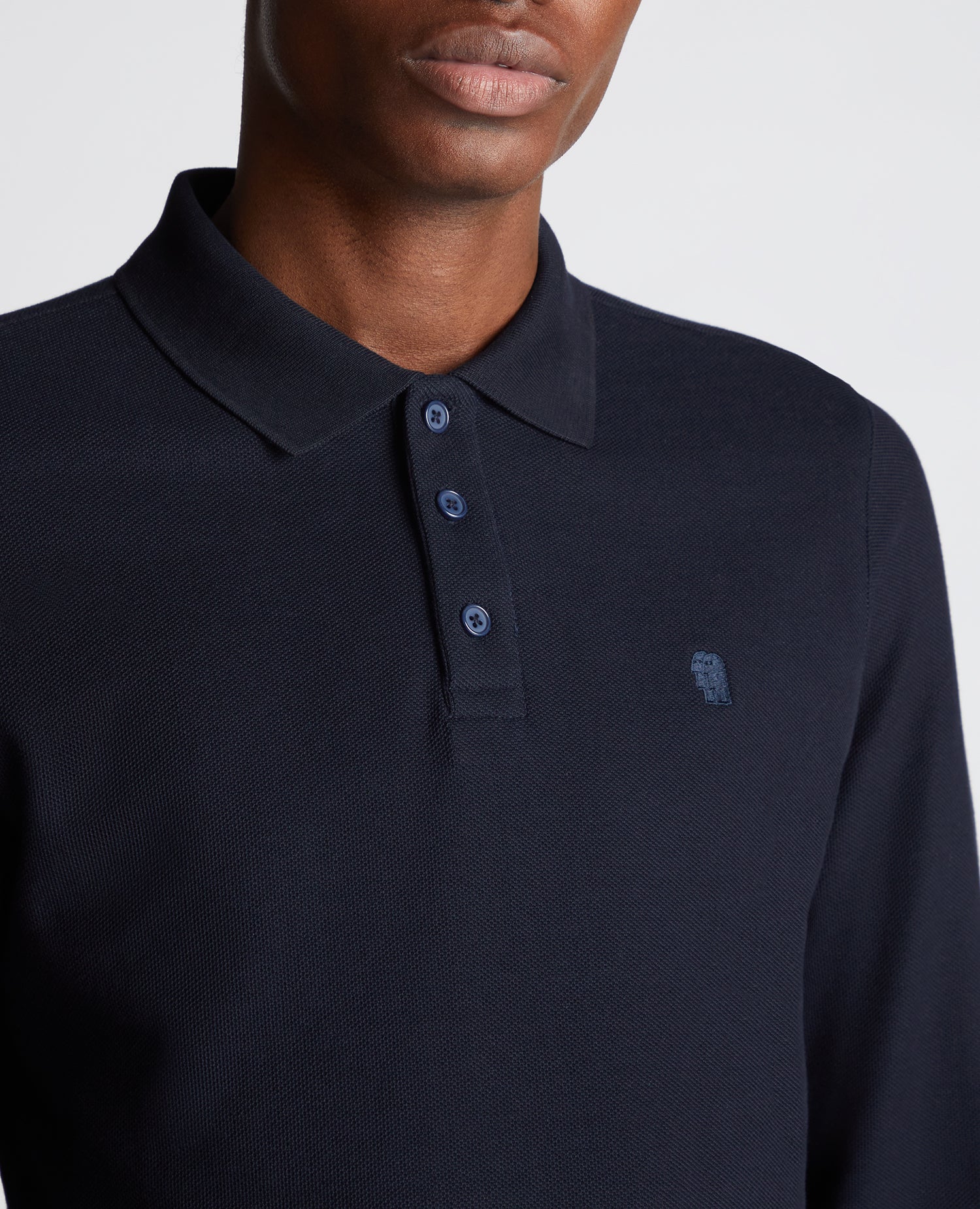 Slim Fit Cotton-Stretch Pique Polo Shirt - Image 4