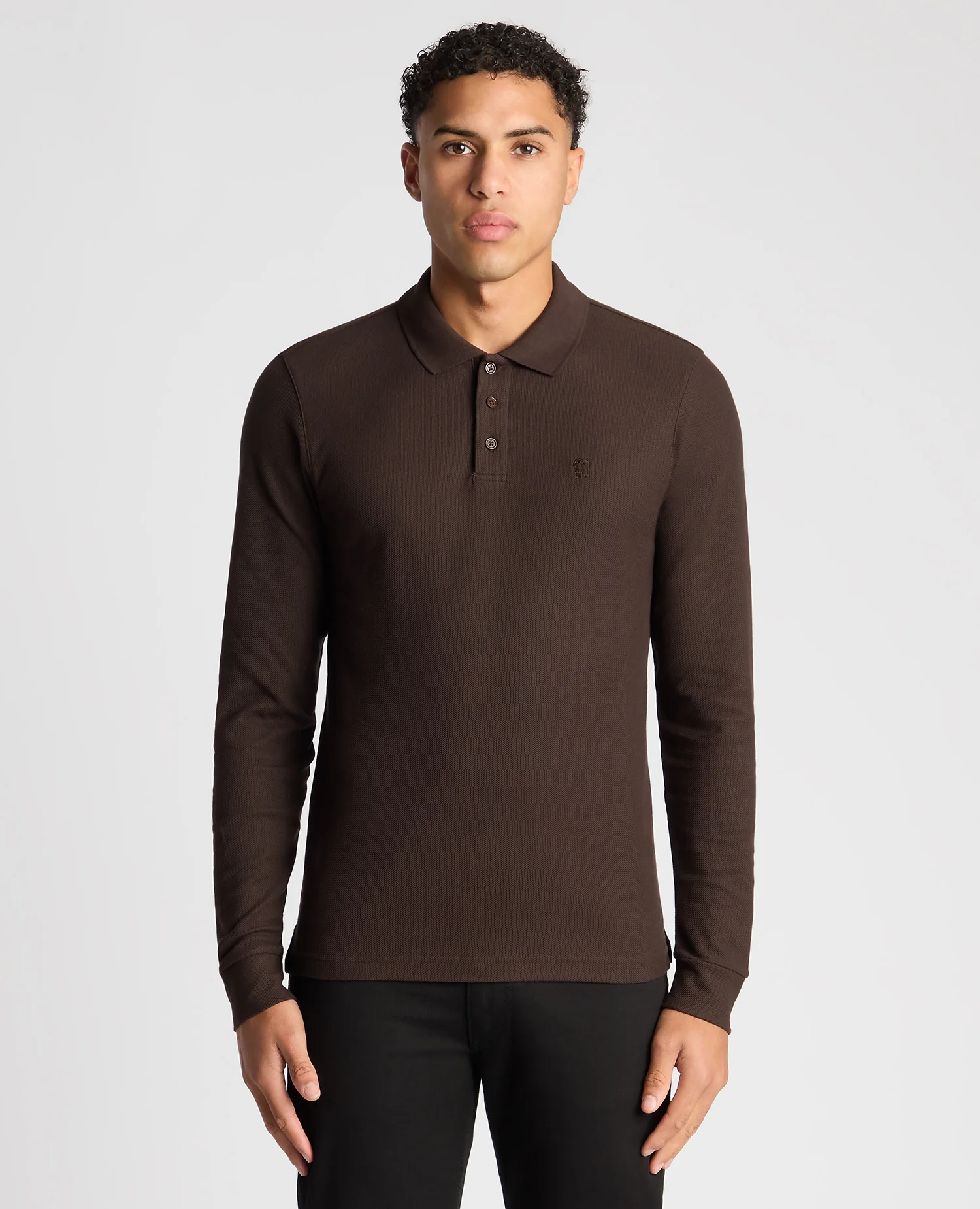 Slim Fit Cotton-Stretch Pique Polo Shirt