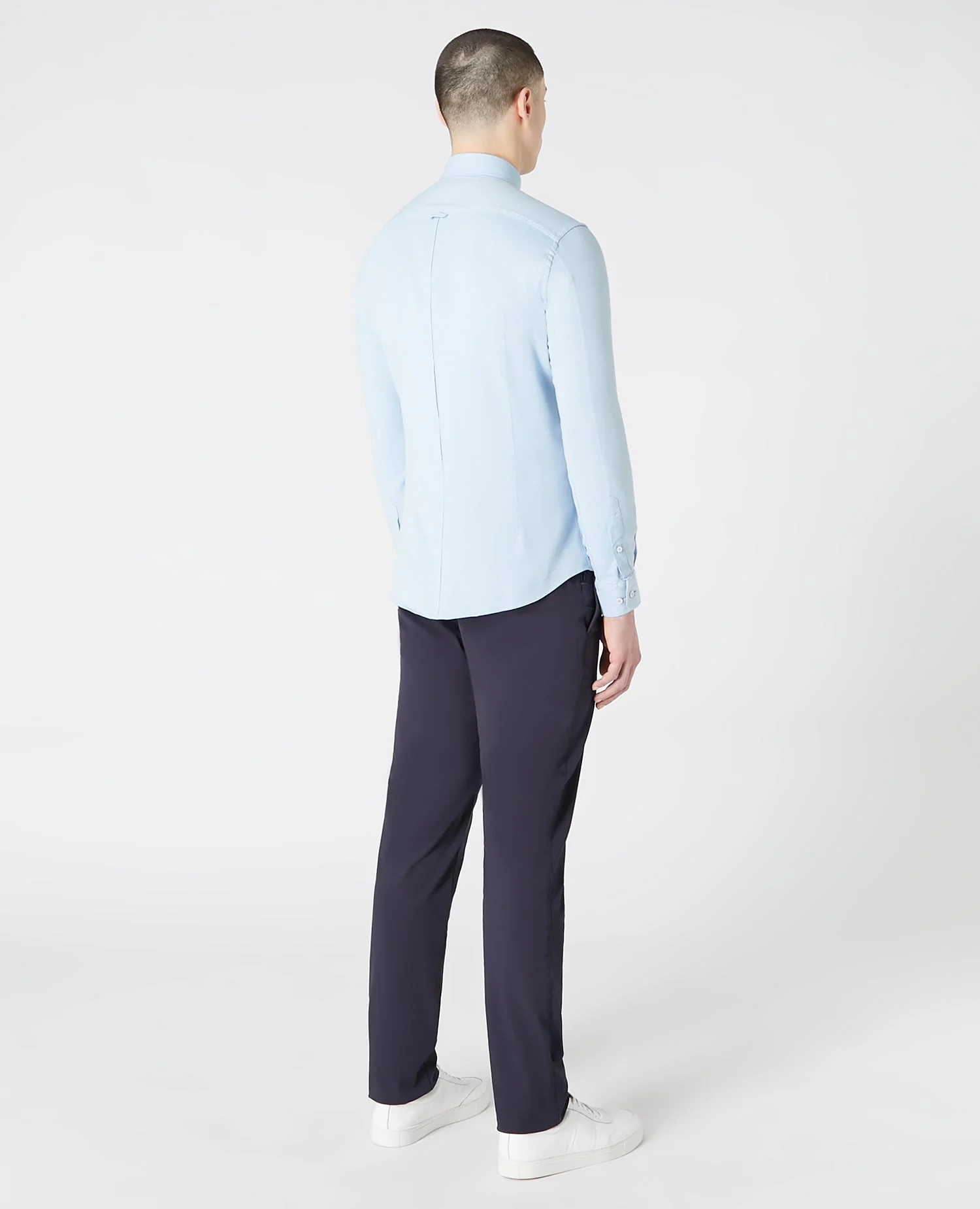 Slim Fit Cotton Stretch Shirt - Image 3