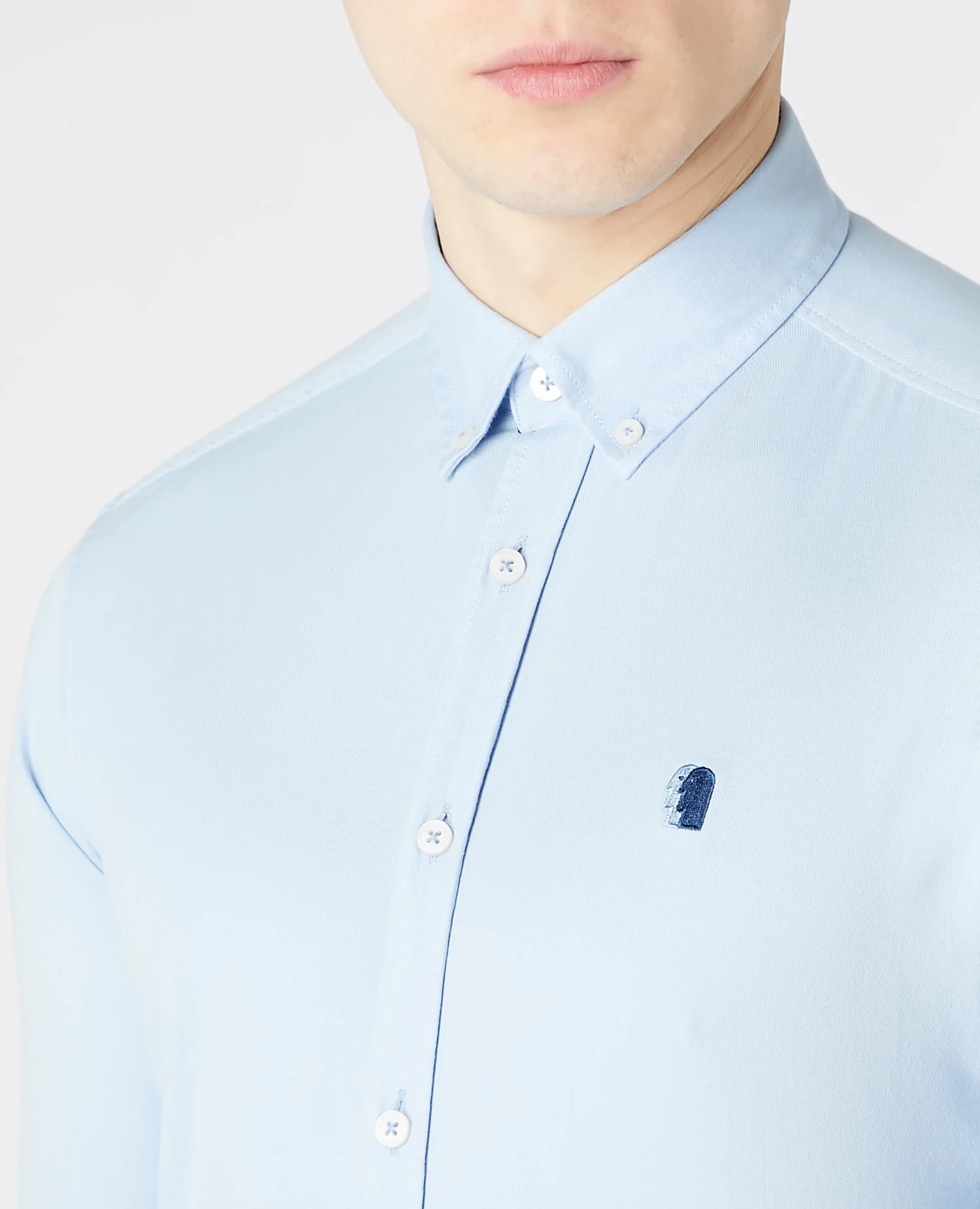 Slim Fit Cotton Stretch Shirt - Image 4