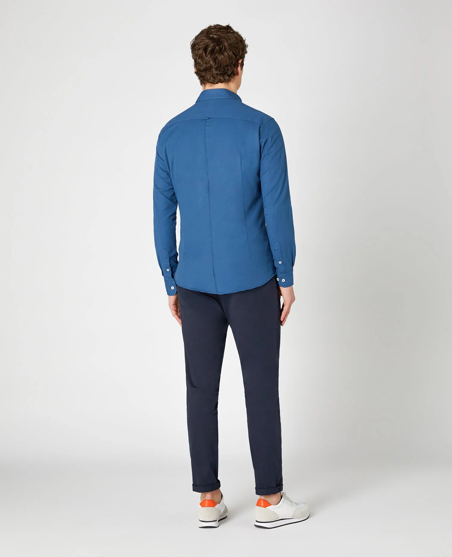 Slim Fit Cotton Stretch Shirt - Image 3