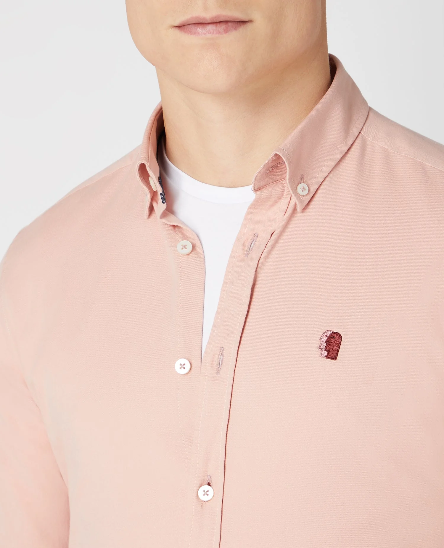 Slim Fit Cotton Stretch Shirt - Image 4