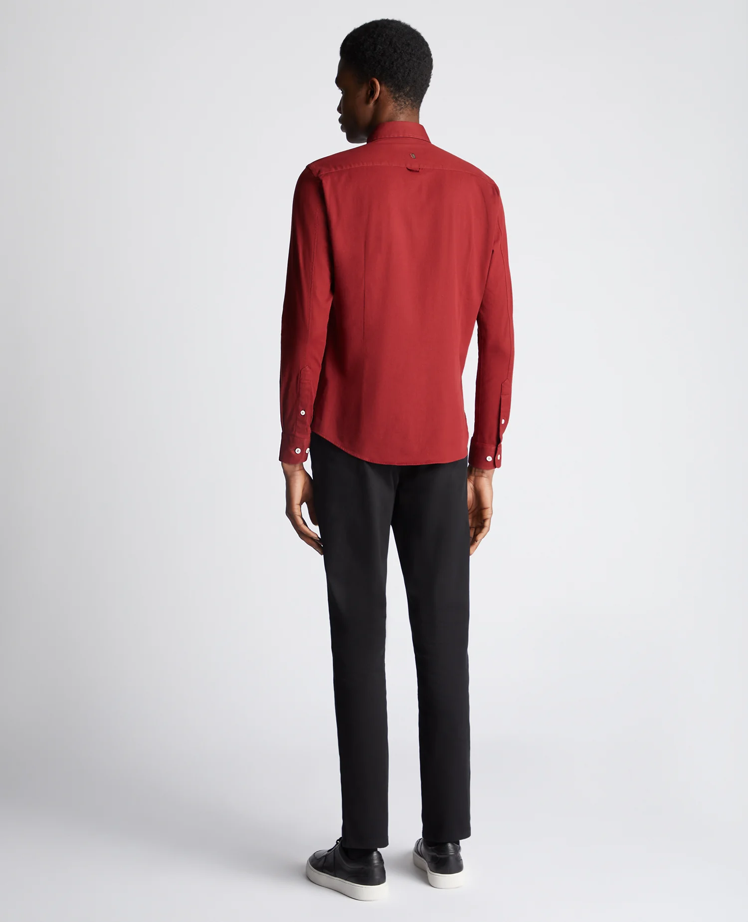 Slim Fit Cotton Stretch Shirt - Image 3