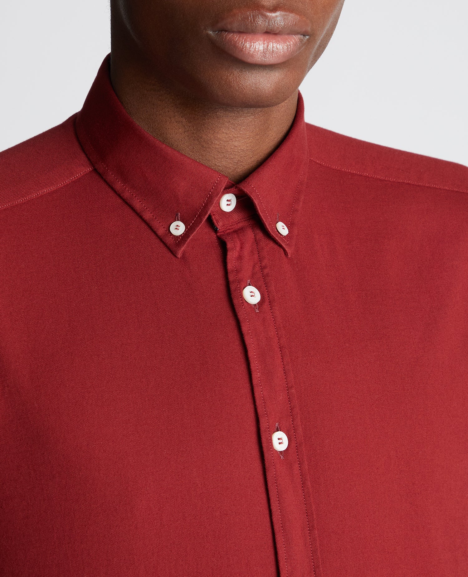 Slim Fit Cotton Stretch Shirt - Image 5