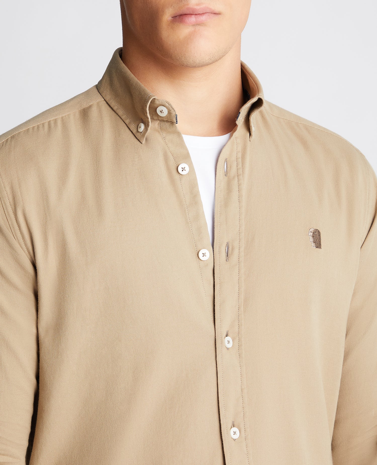 Slim Fit Cotton Stretch Shirt - Image 5
