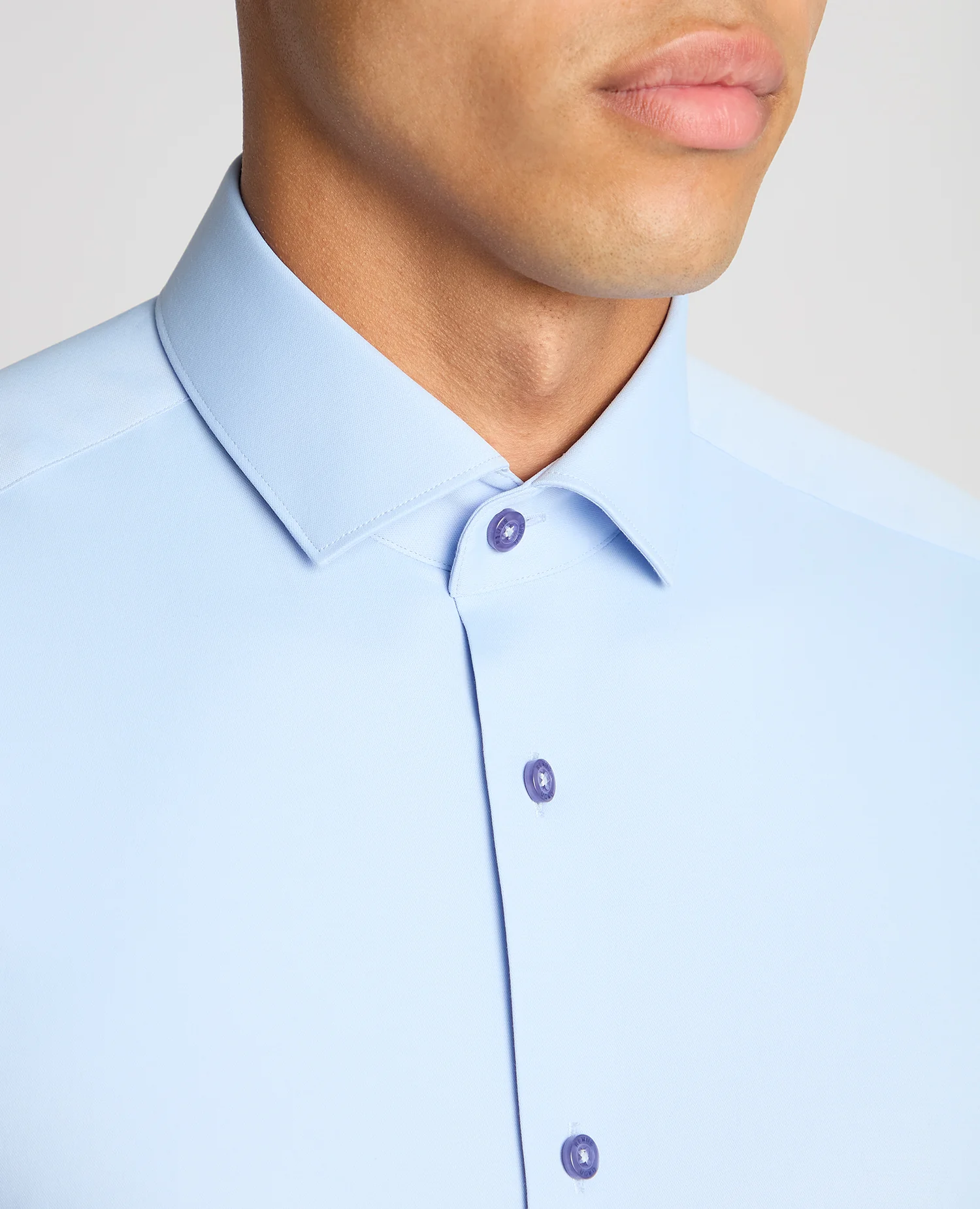 Slim Fit Cotton Stretch Shirt - Image 4