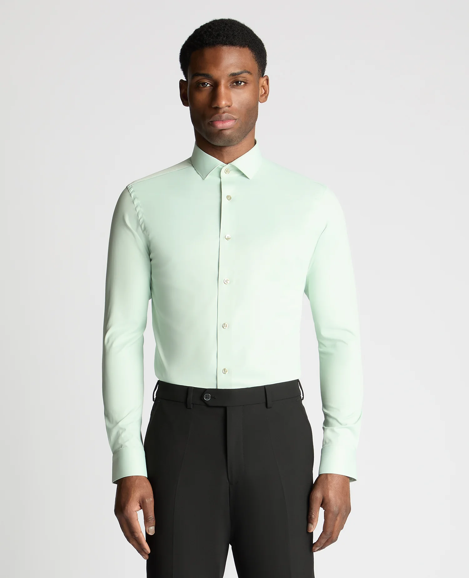 Slim Fit Cotton Stretch Shirt