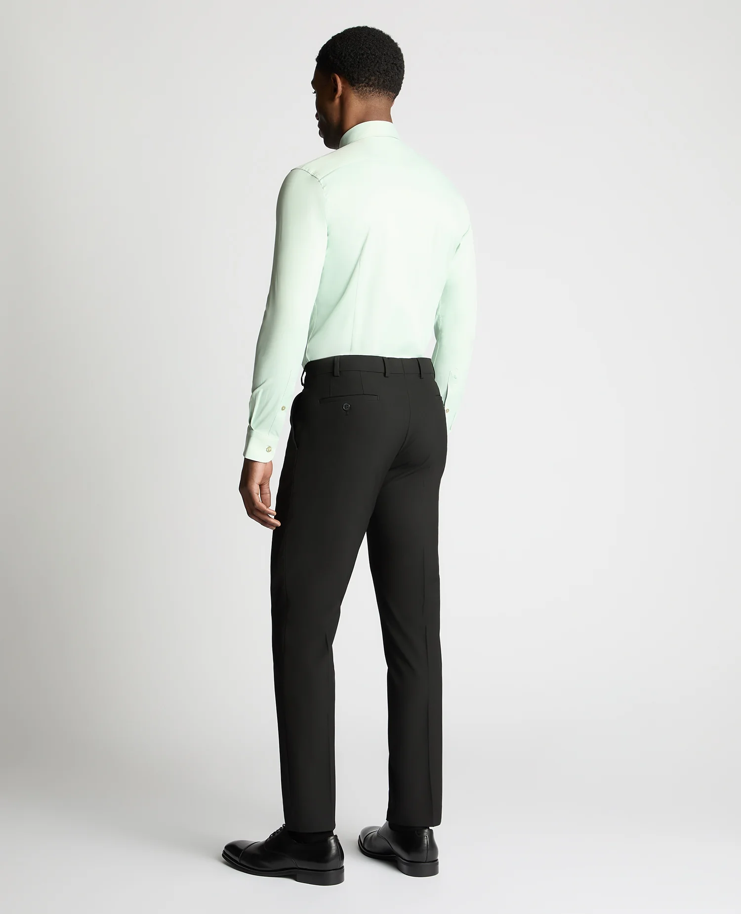 Slim Fit Cotton Stretch Shirt - Image 3