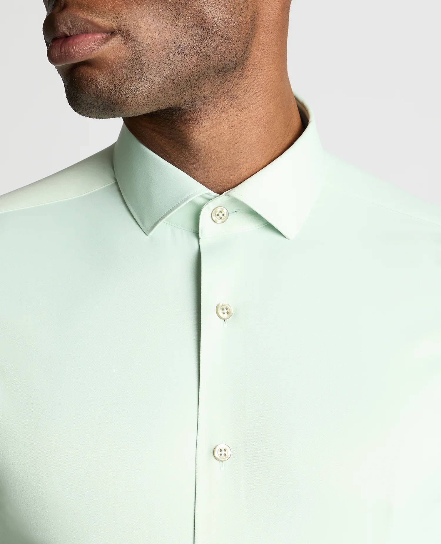 Slim Fit Cotton Stretch Shirt - Image 4