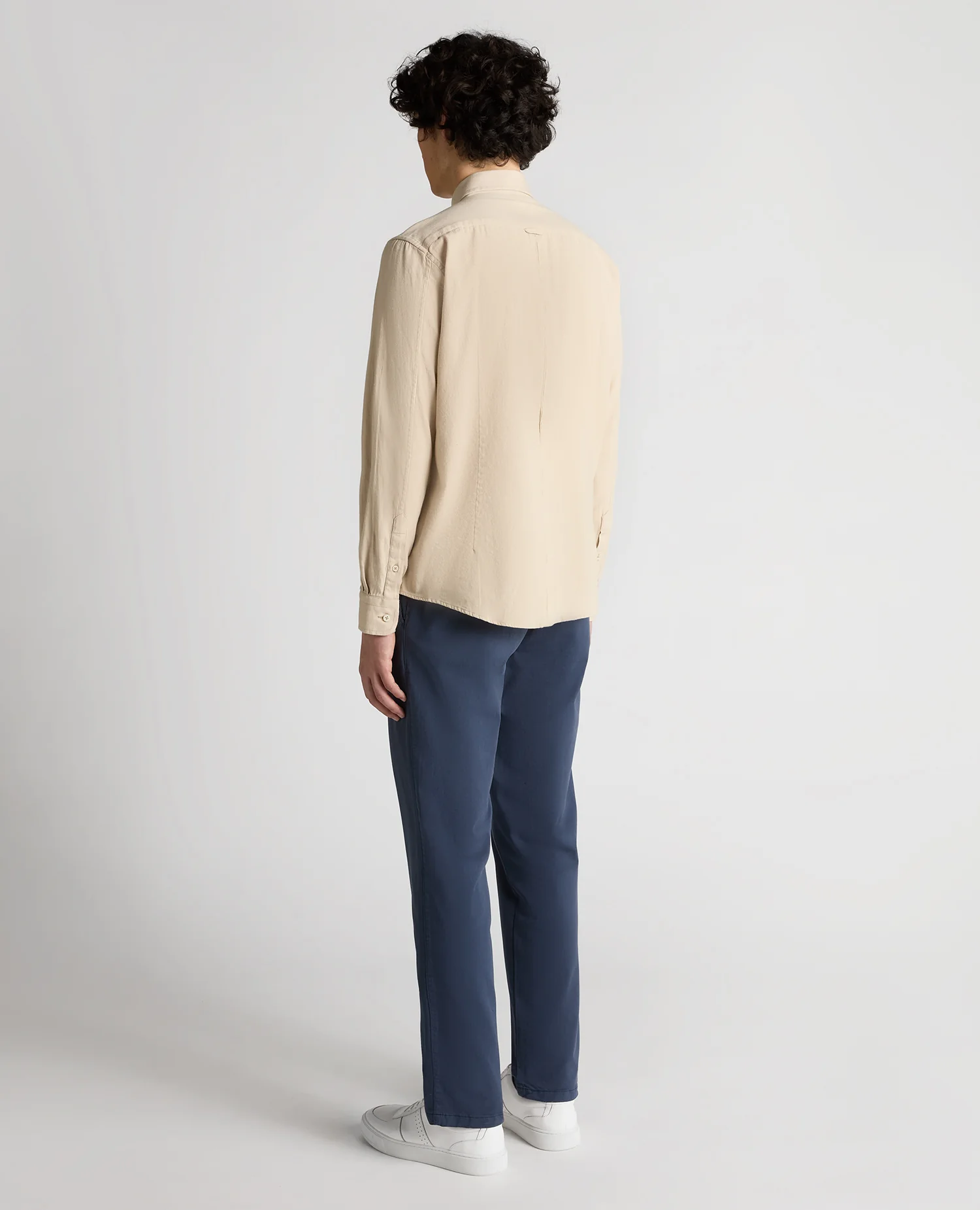 Slim Fit Cotton Stretch Shirt - Image 4