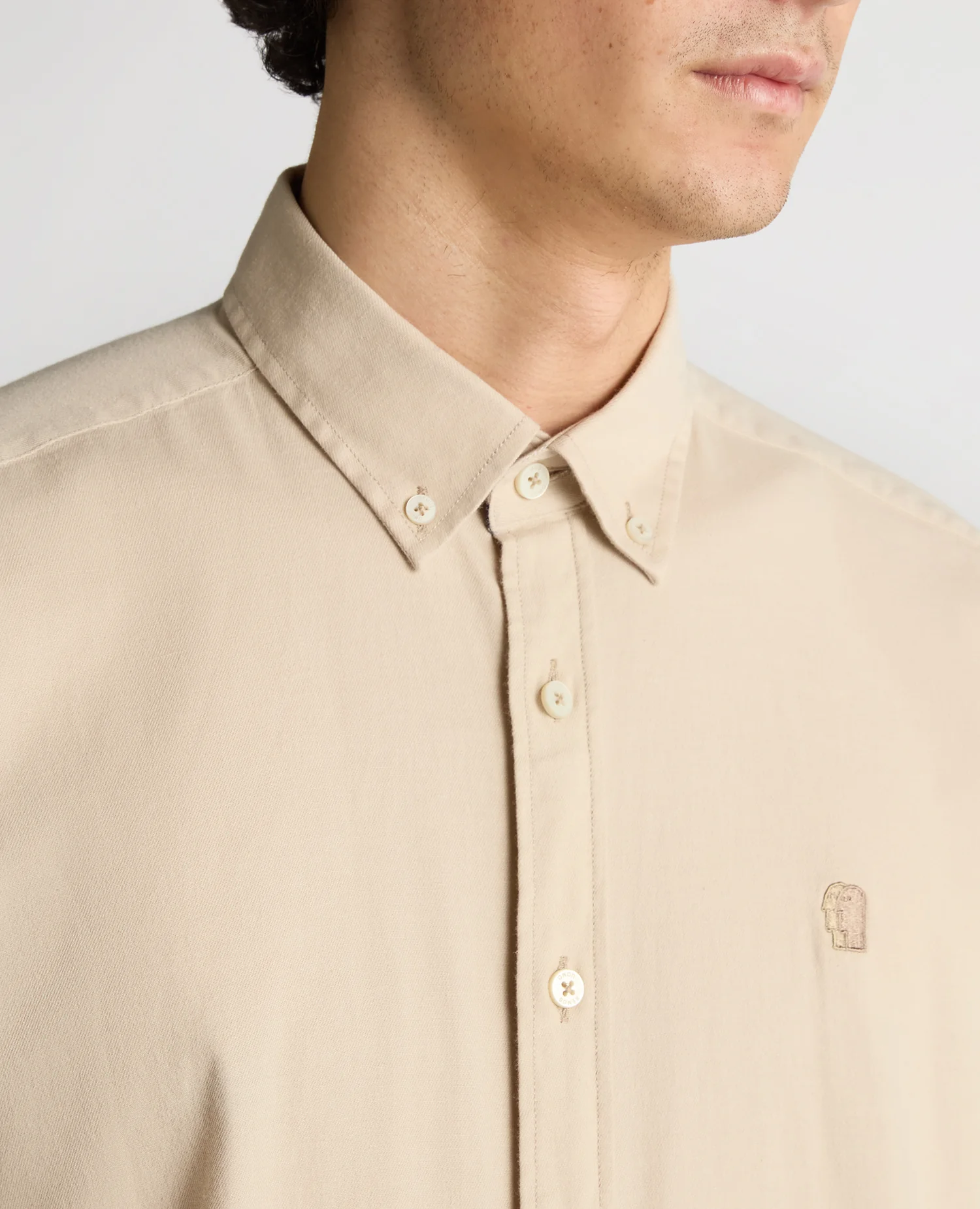 Slim Fit Cotton Stretch Shirt - Image 5