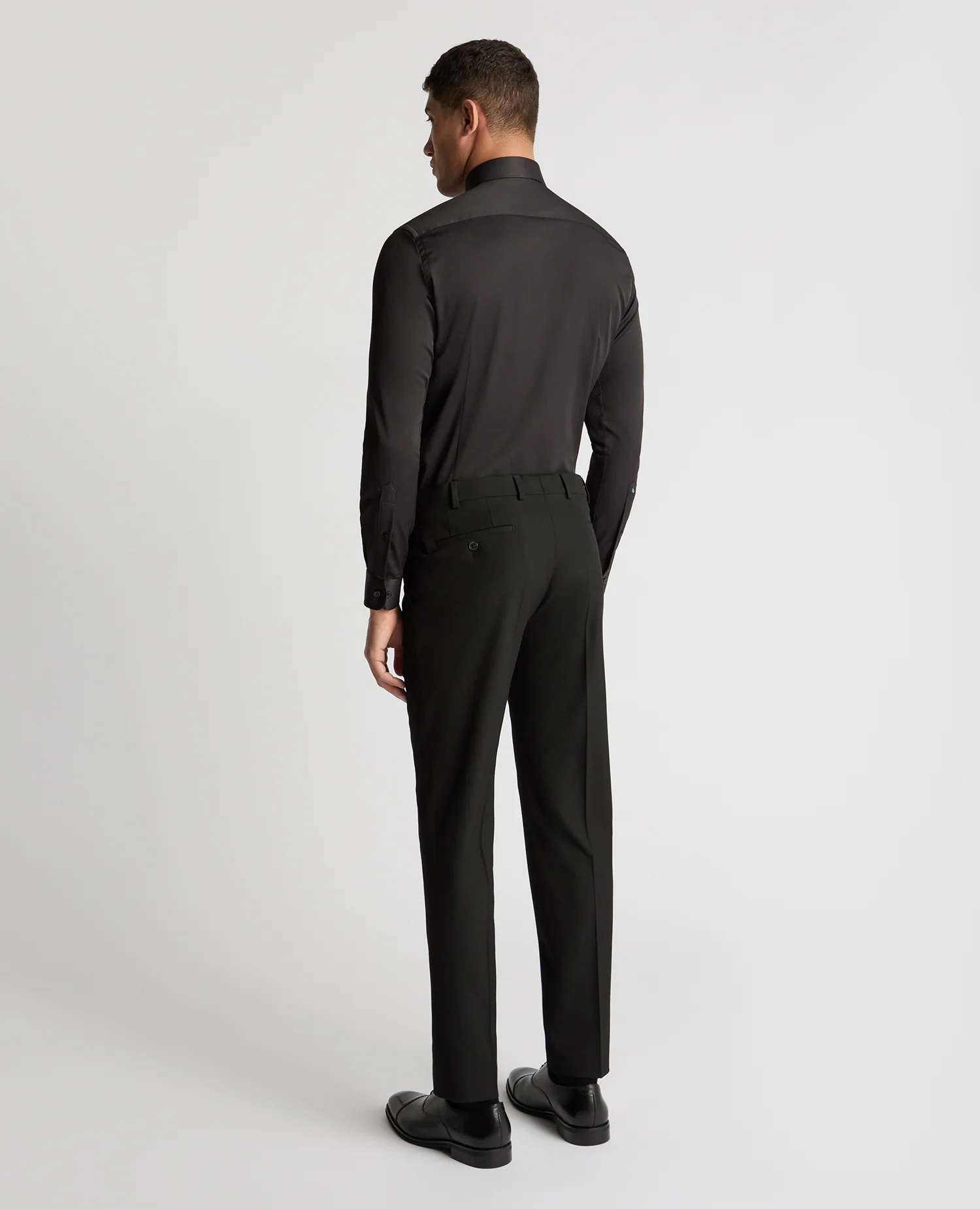 Slim Fit Cotton Stretch Shirt - Image 3