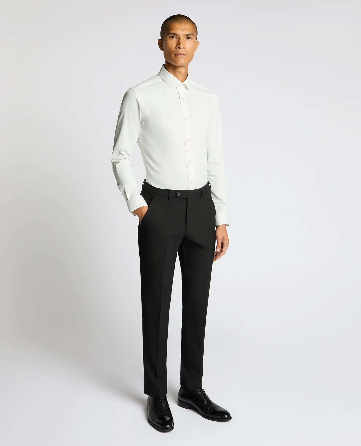 Slim Fit Cotton-Blend Shirt - Image 2