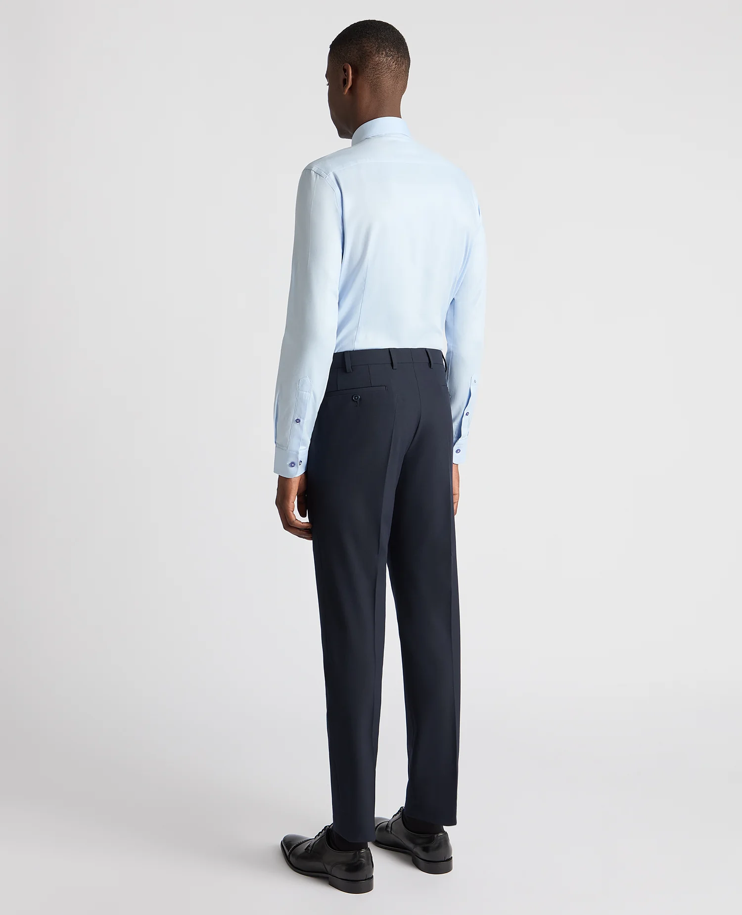 Slim Fit Cotton Twill Shirt - Image 3