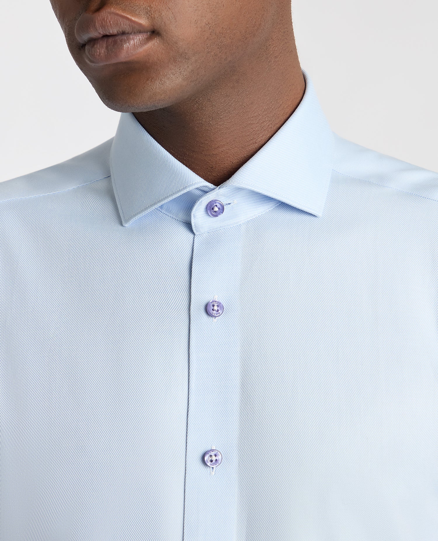 Slim Fit Cotton Twill Shirt - Image 4