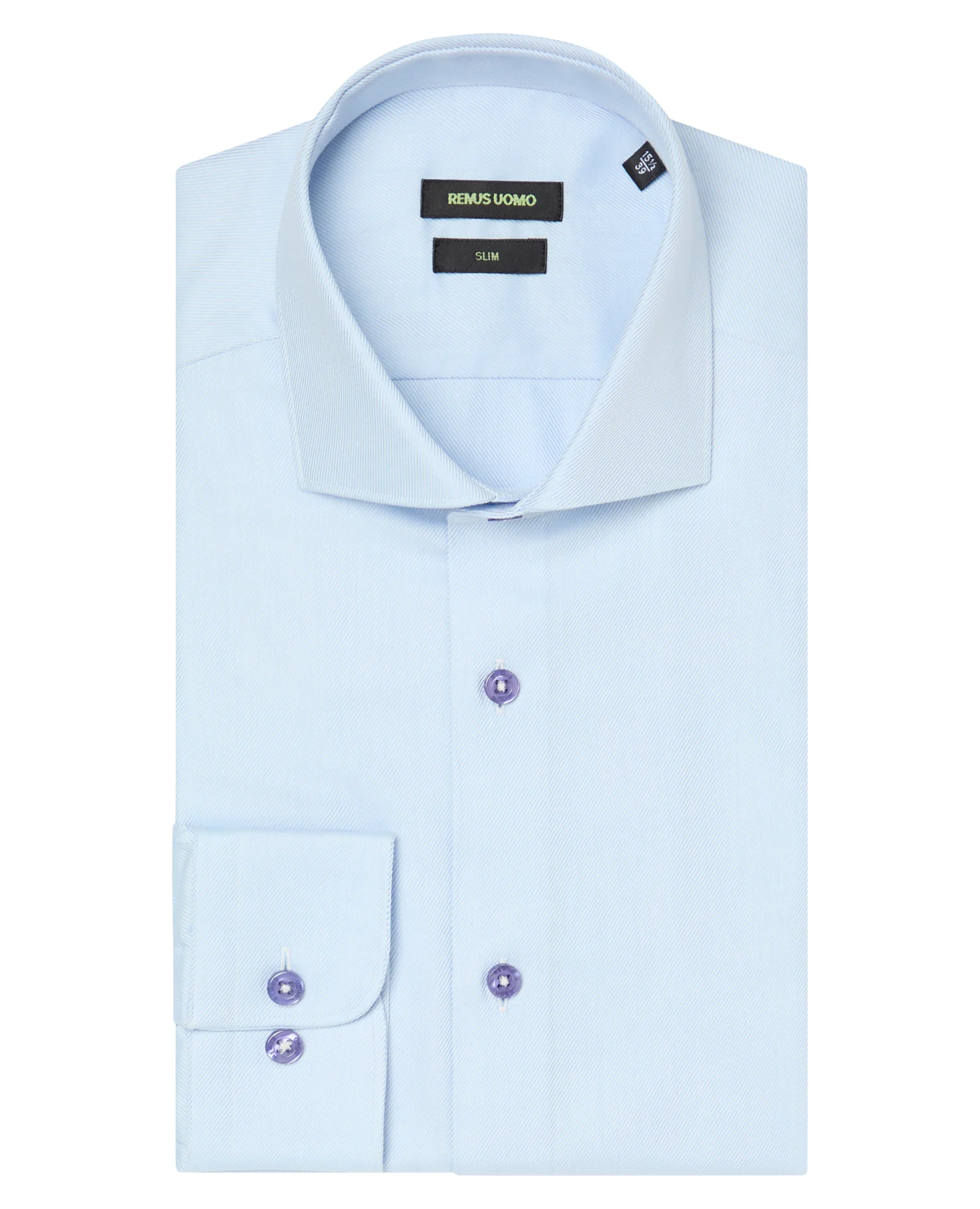 Slim Fit Cotton Twill Shirt - Image 5