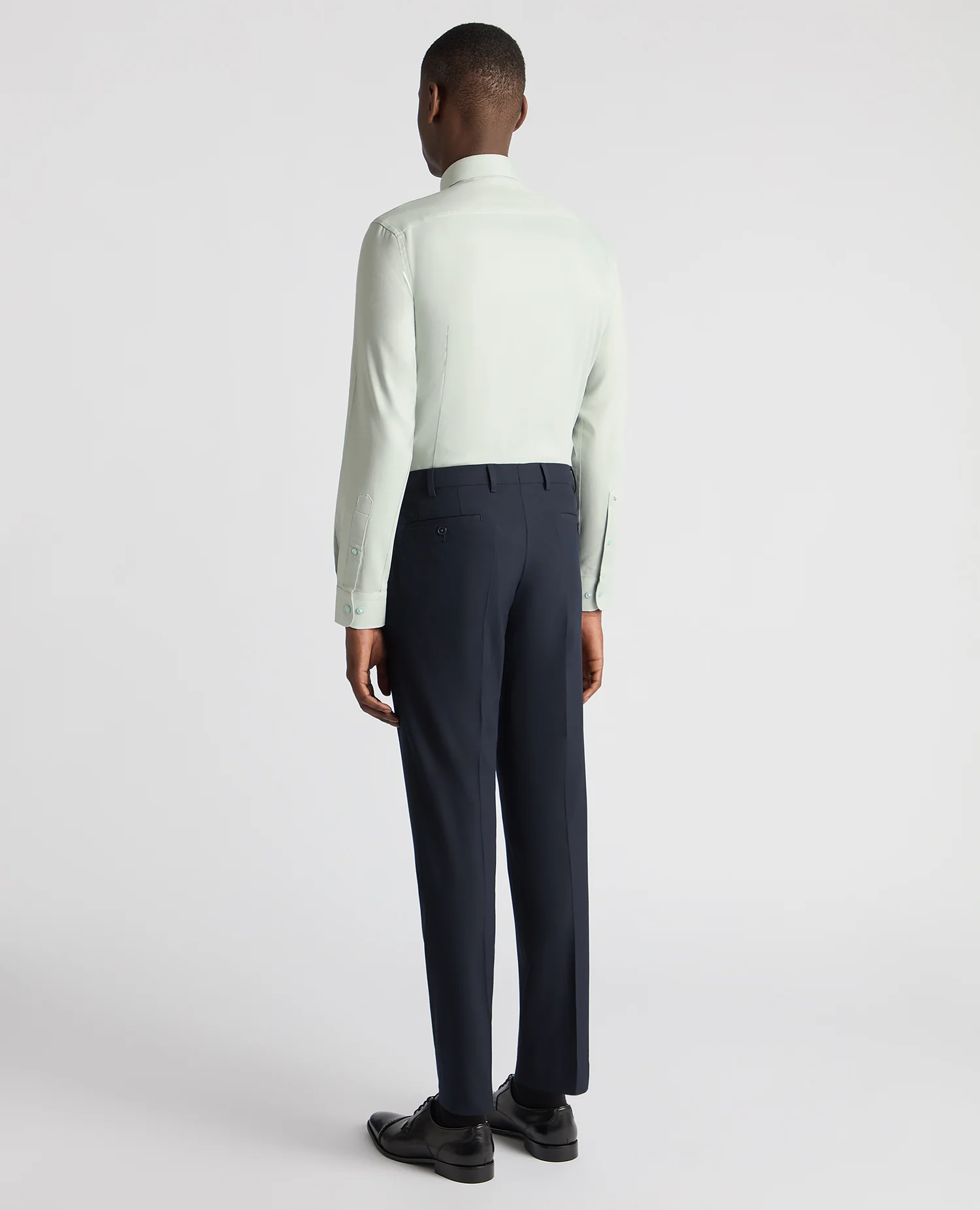Slim Fit Cotton Twill Shirt - Image 3