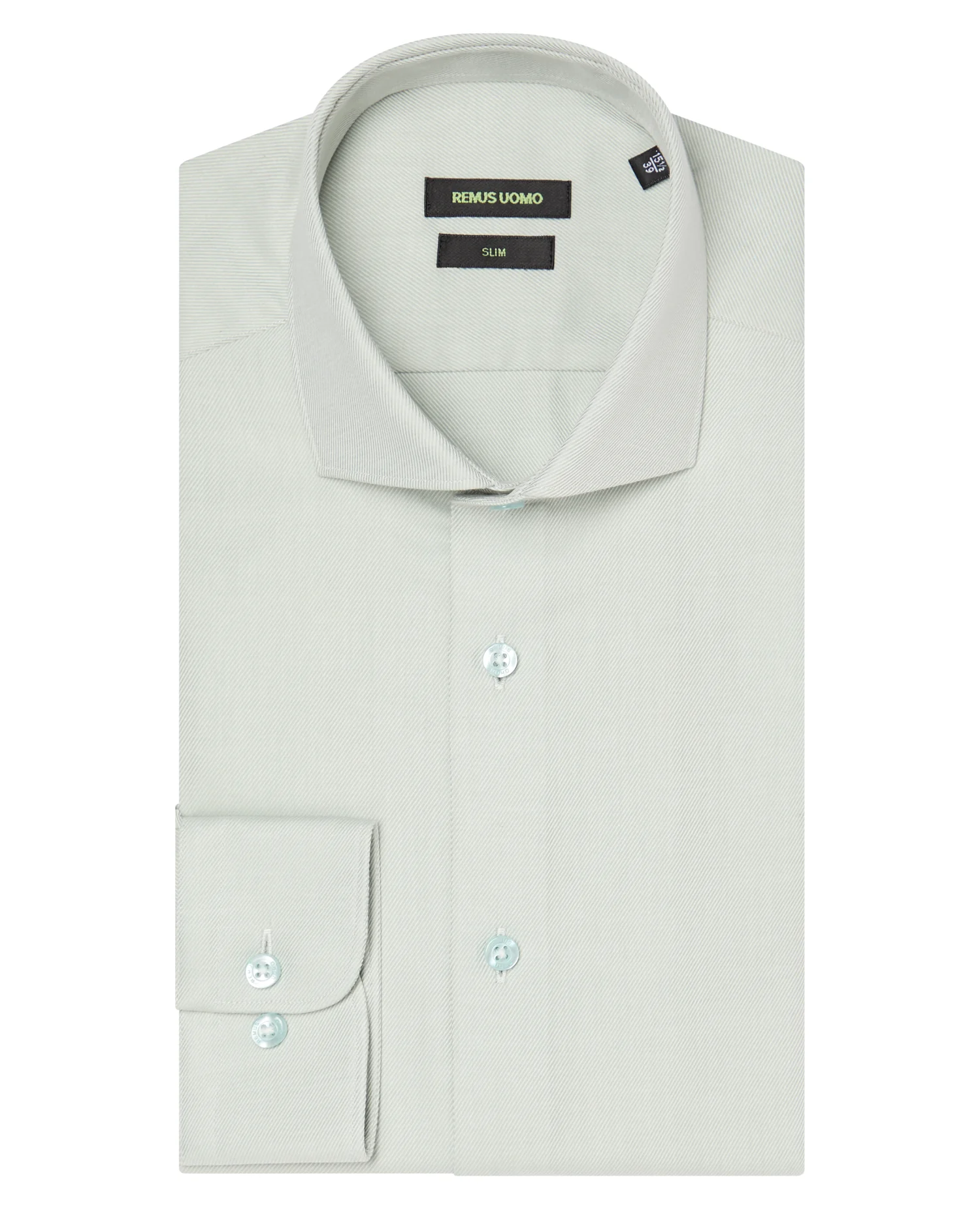 Slim Fit Cotton Twill Shirt - Image 5