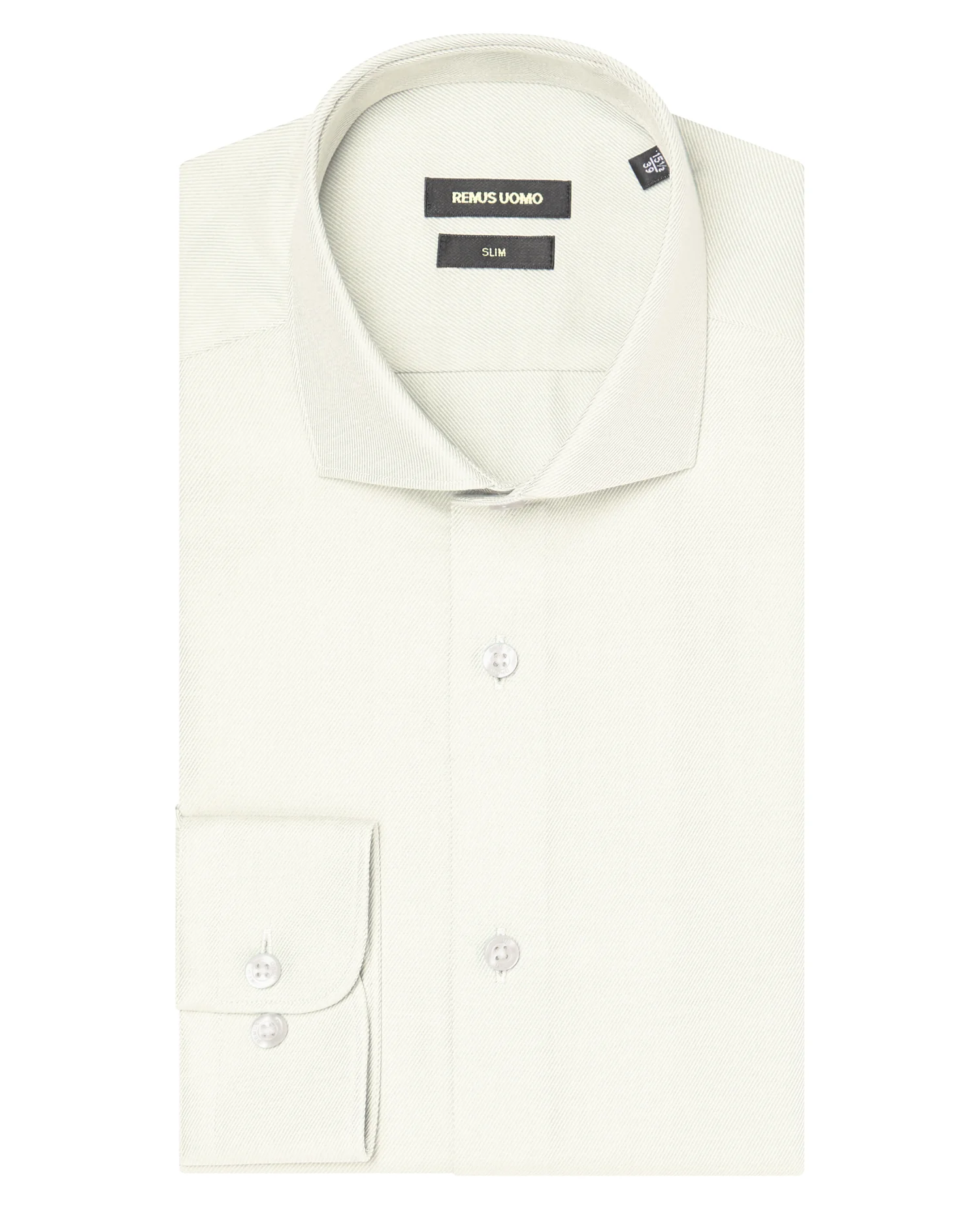 Slim Fit Cotton Twill Shirt - Image 5