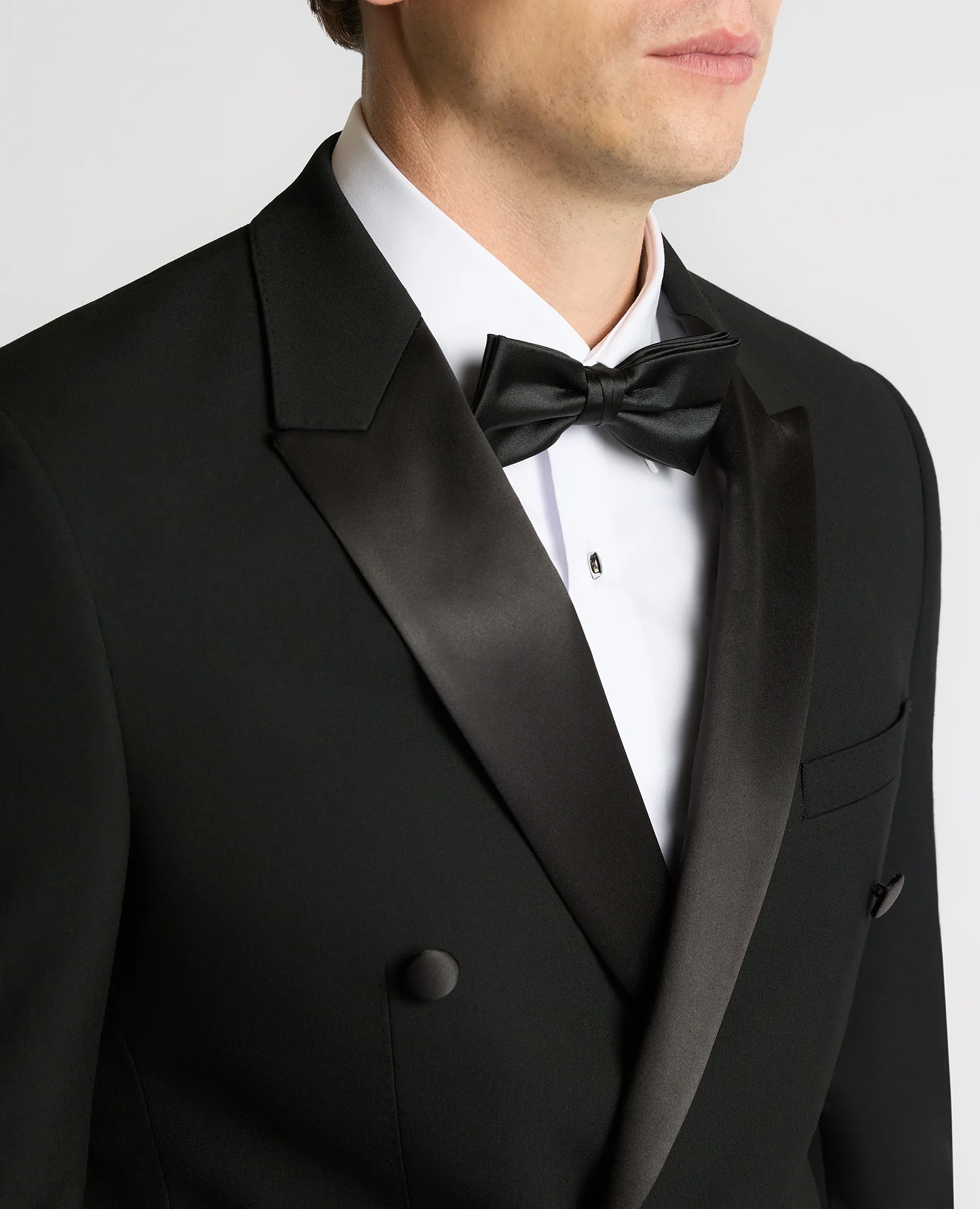 Slim Fit Double-Breasted Dinner Jacket - Image 4