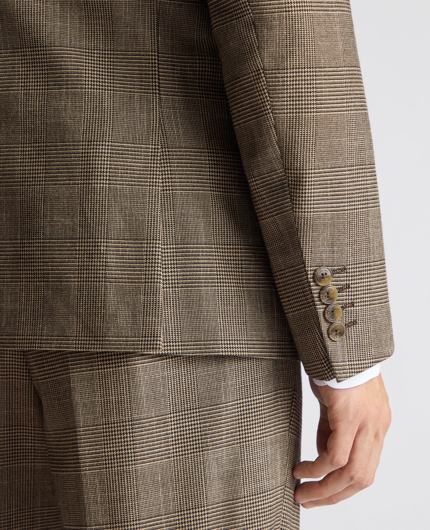 Slim Fit Double Breasted Suit - Image 6