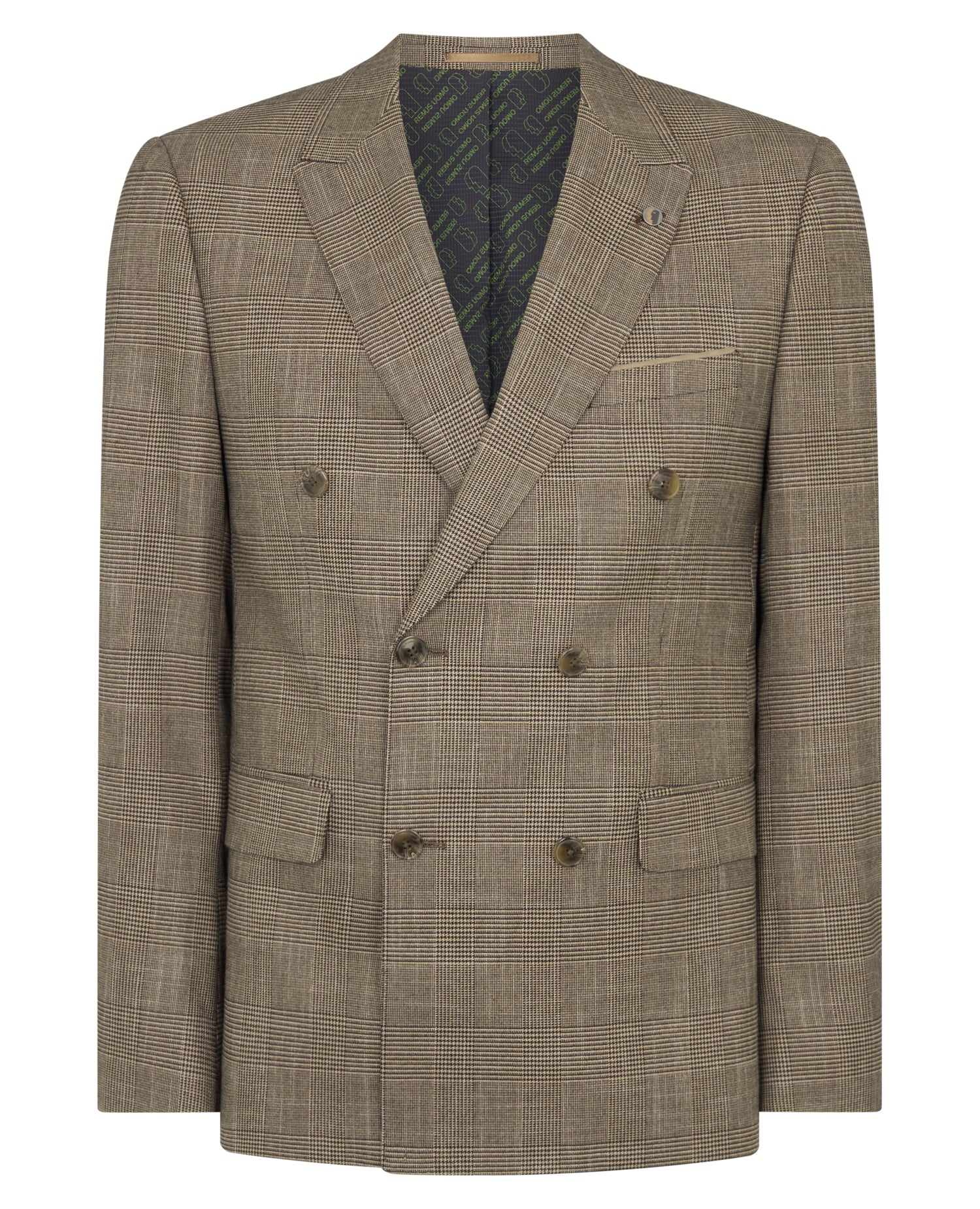 Slim Fit Double Breasted Suit - Image 7