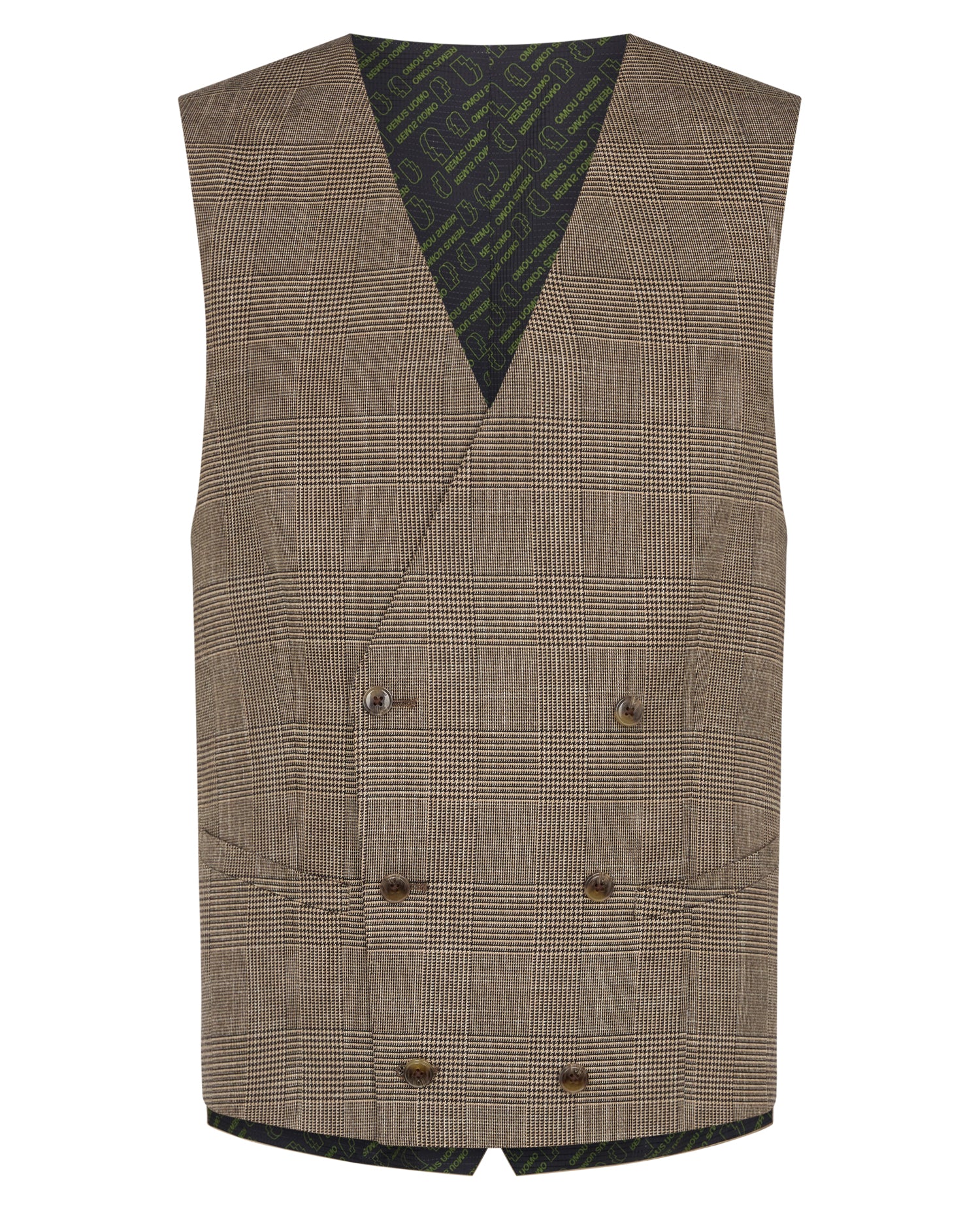 Slim Fit Double Breasted Suit Jacket - Image 8