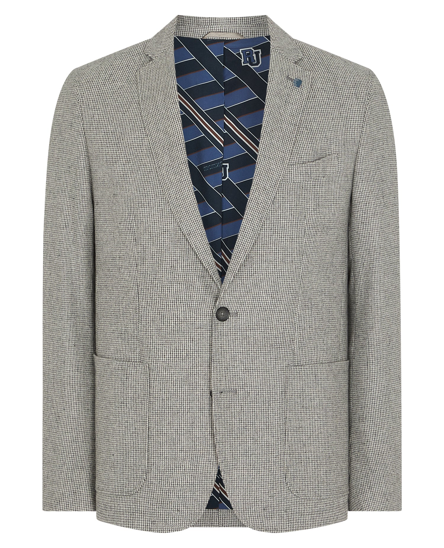 Slim Fit Wool Blend Jacket - Image 6