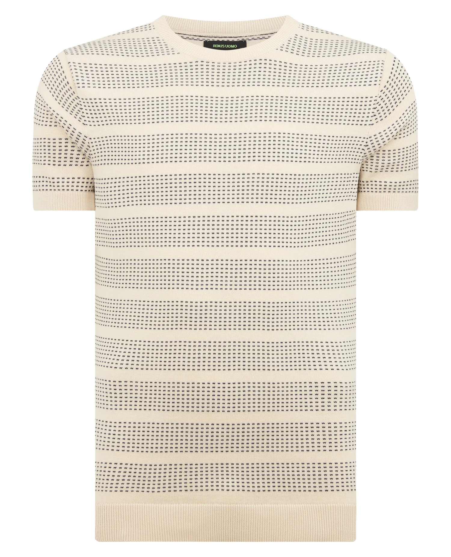 Slim Fit Jacquard Tee - Image 6