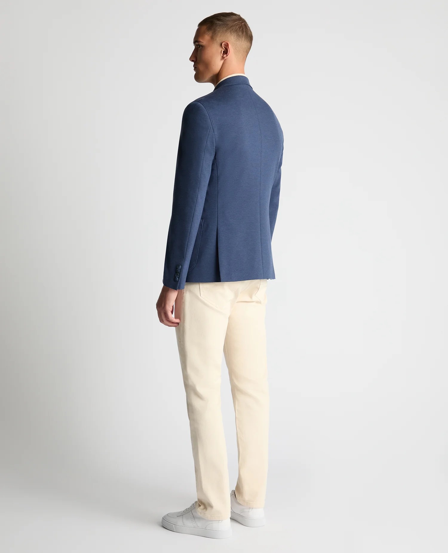 Slim Fit Jersey Stretch Jacket - Image 4