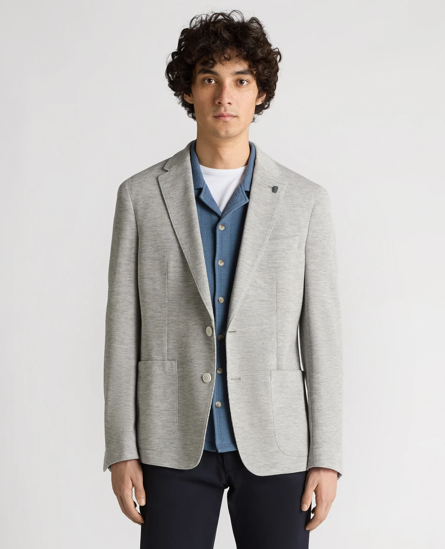 Slim Fit Jersey Stretch Jacket