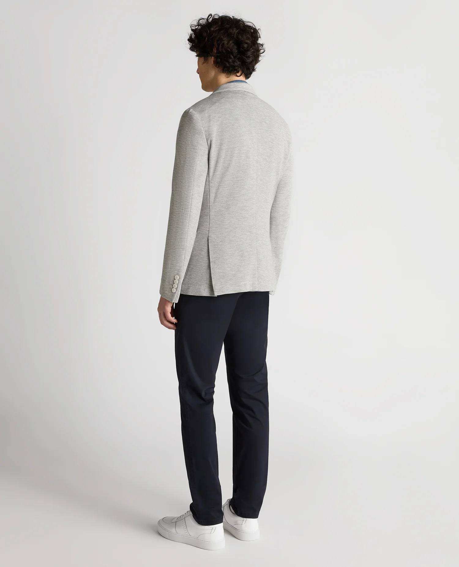 Slim Fit Jersey Stretch Jacket - Image 3