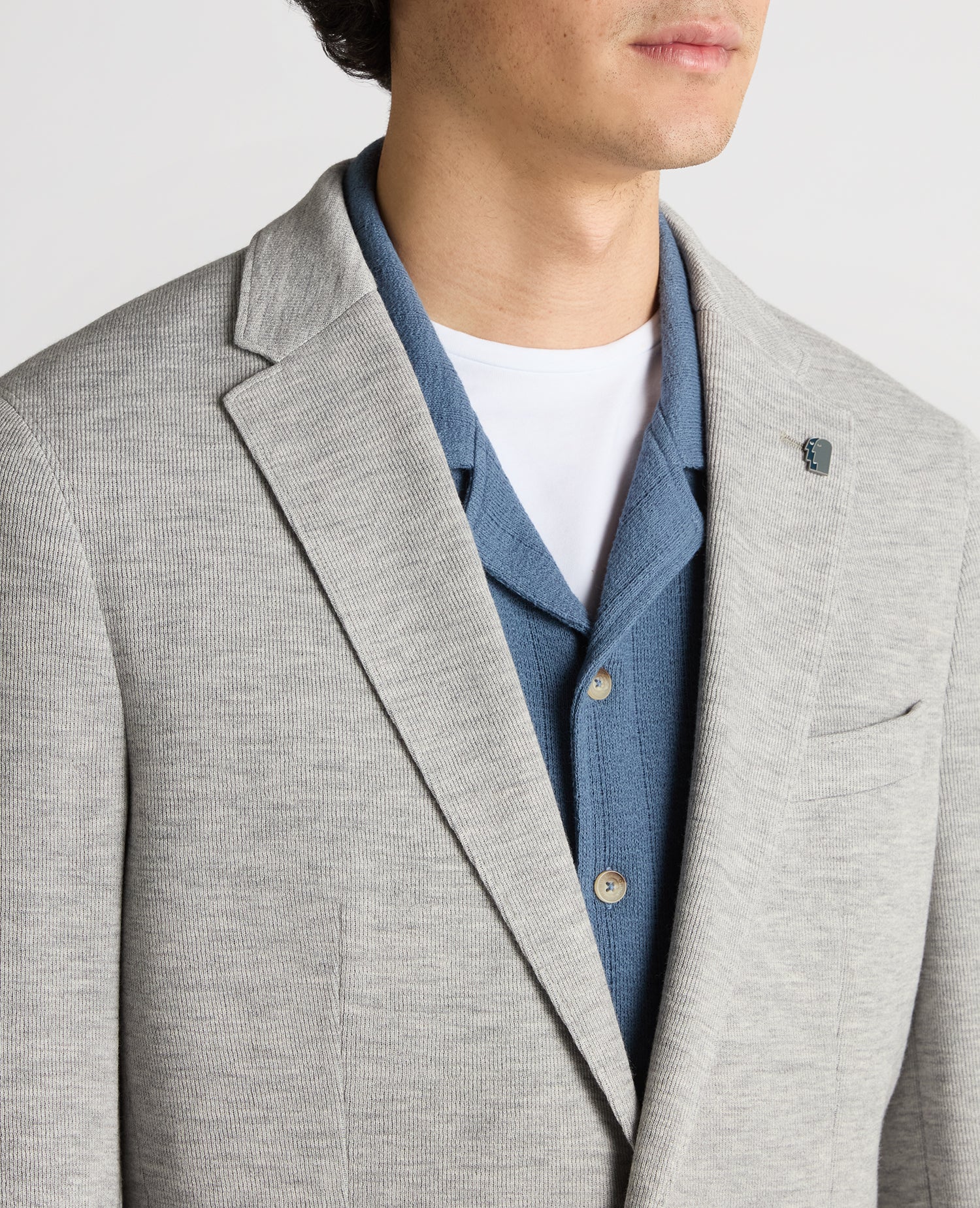 Slim Fit Jersey Stretch Jacket - Image 5
