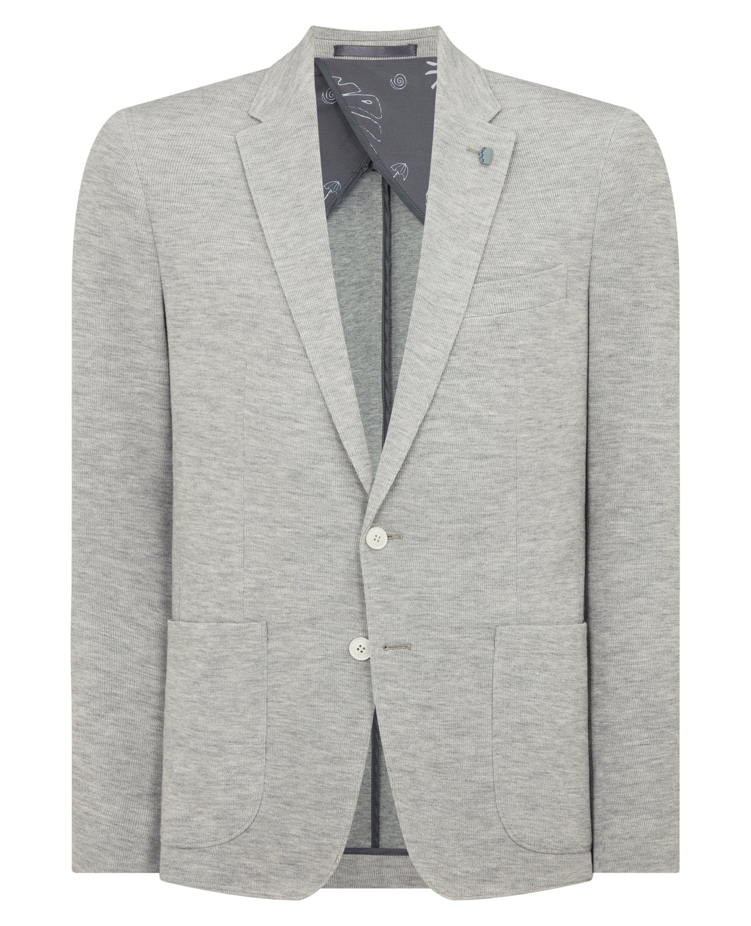 Slim Fit Jersey Stretch Jacket - Image 7