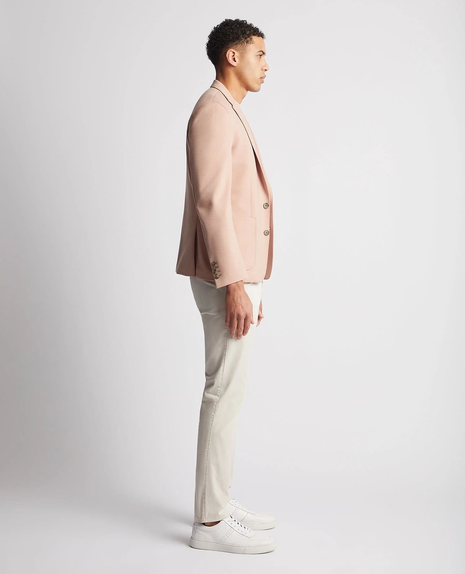 Slim Fit Jersey Stretch Jacket - Image 4