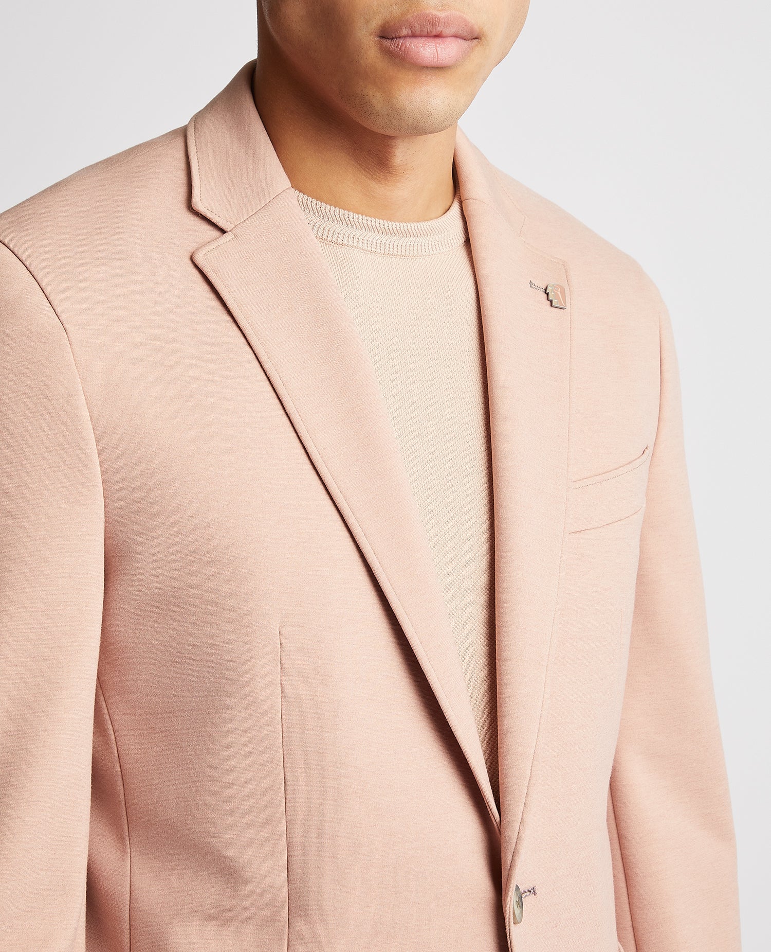 Slim Fit Jersey Stretch Jacket - Image 5