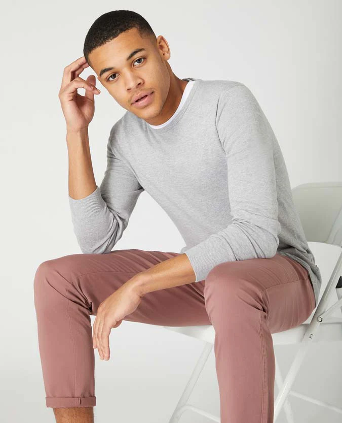 Cotton Crew Neck Sweater - Image 2