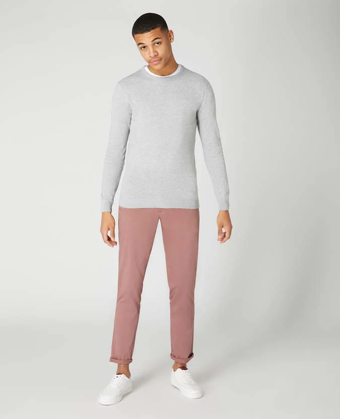 Cotton Crew Neck Sweater - Image 3