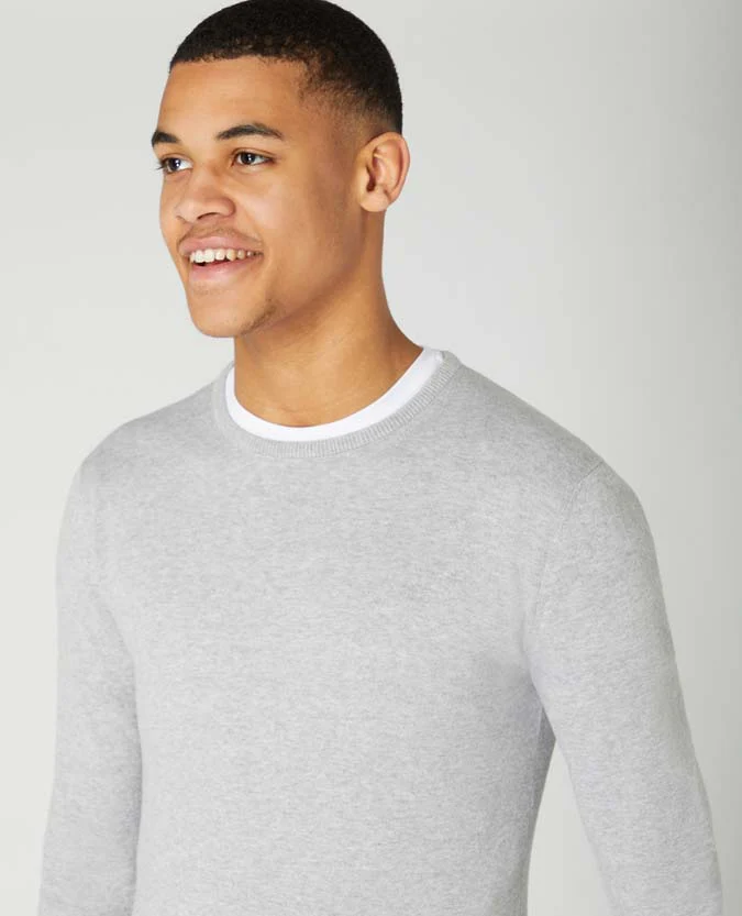 Cotton Crew Neck Sweater - Image 4