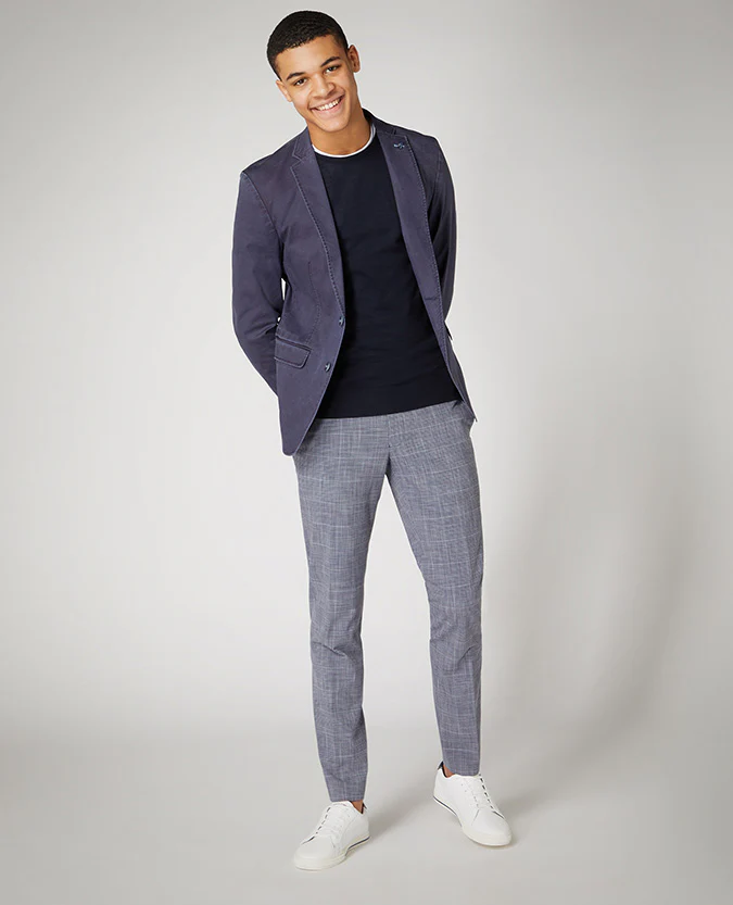 Slim fit fine gauge merino wool-blend sweater - Image 3